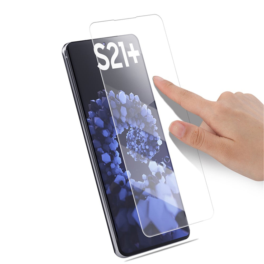 MOCOLO UV-härdat glasfilm 3D-böjt [heltäckande] skärmskydd för Samsung Galaxy S21+ 5G