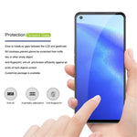 MOCOLO Heltäckande Skärmskydd i Härdat Glas med Silkestryck för Oppo Reno5 5G / Reno5 4G / Reno5 K / Find X3 Lite