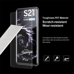 ENKAY HAT PRINCE 3D Full Coverage Curved PET HD Screen Protector Film for Samsung Galaxy S21 Ultra 5G