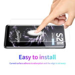 ENKAY HAT PRINCE 3D Full Coverage Curved PET HD Screen Protector Film for Samsung Galaxy S21 Ultra 5G