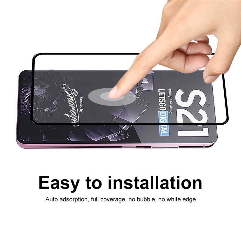 HAT PRINCE Full Glue Protector Ultra-thin Unlock Version Screen Protective Film for Samsung Galaxy S21 4G/5G