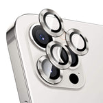 ENKAY HAT PRINCE 3 stk./sæt Bagkamerabeskyttelse i aluminiumslegering til linse Ultra Klar Hærdet Glasfilm til iPhone 12 Pro