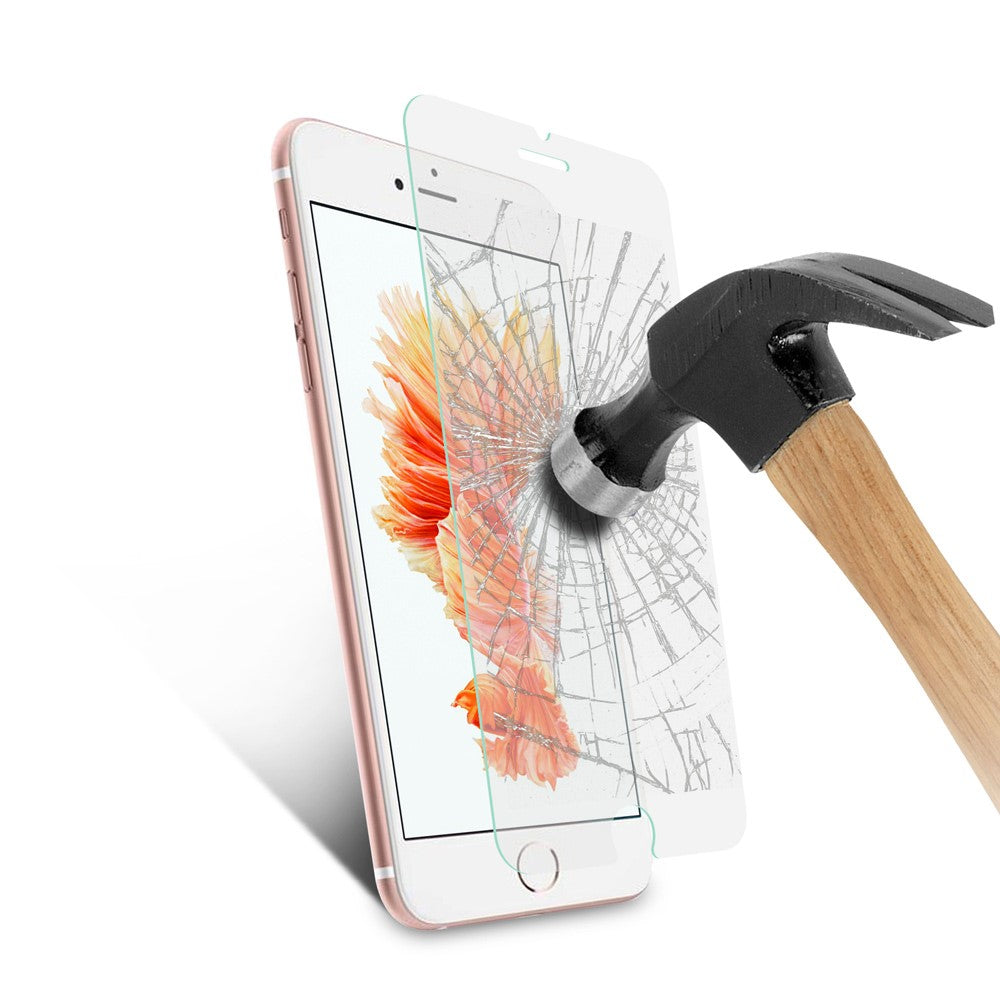 For iPhone SE (2020)/SE (2022)/8/7 4.7 inch Clear Thin 0.3mm Tempered Glass Screen Protector Film (Arc Edge)