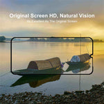 HAT PRINCE 0,26 mm 9H 2,5D heltäckande härdat glasskärmskydd för Samsung Galaxy A12