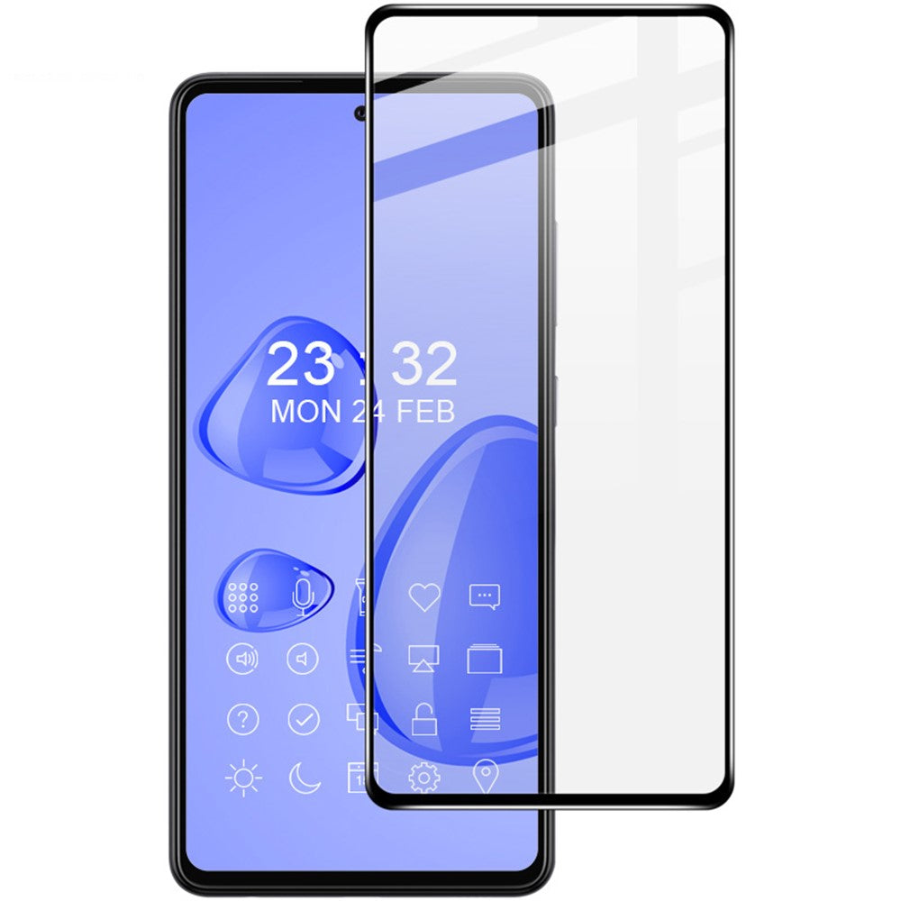 IMAK Pro+ Full Size Full Glue Ultra Clear Hærdet Glas Skærmfilm til Samsung Galaxy A72 5G