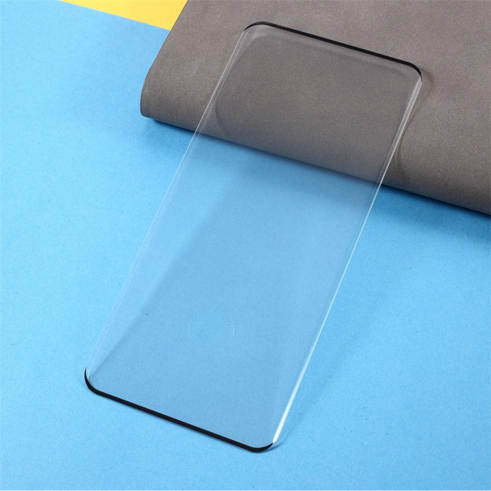 3D Curved Tempered Glass Screen Protector Support Fingerprint Unlock for Samsung Galaxy S21 Ultra 5G [Side Glue] [Full Coverage]