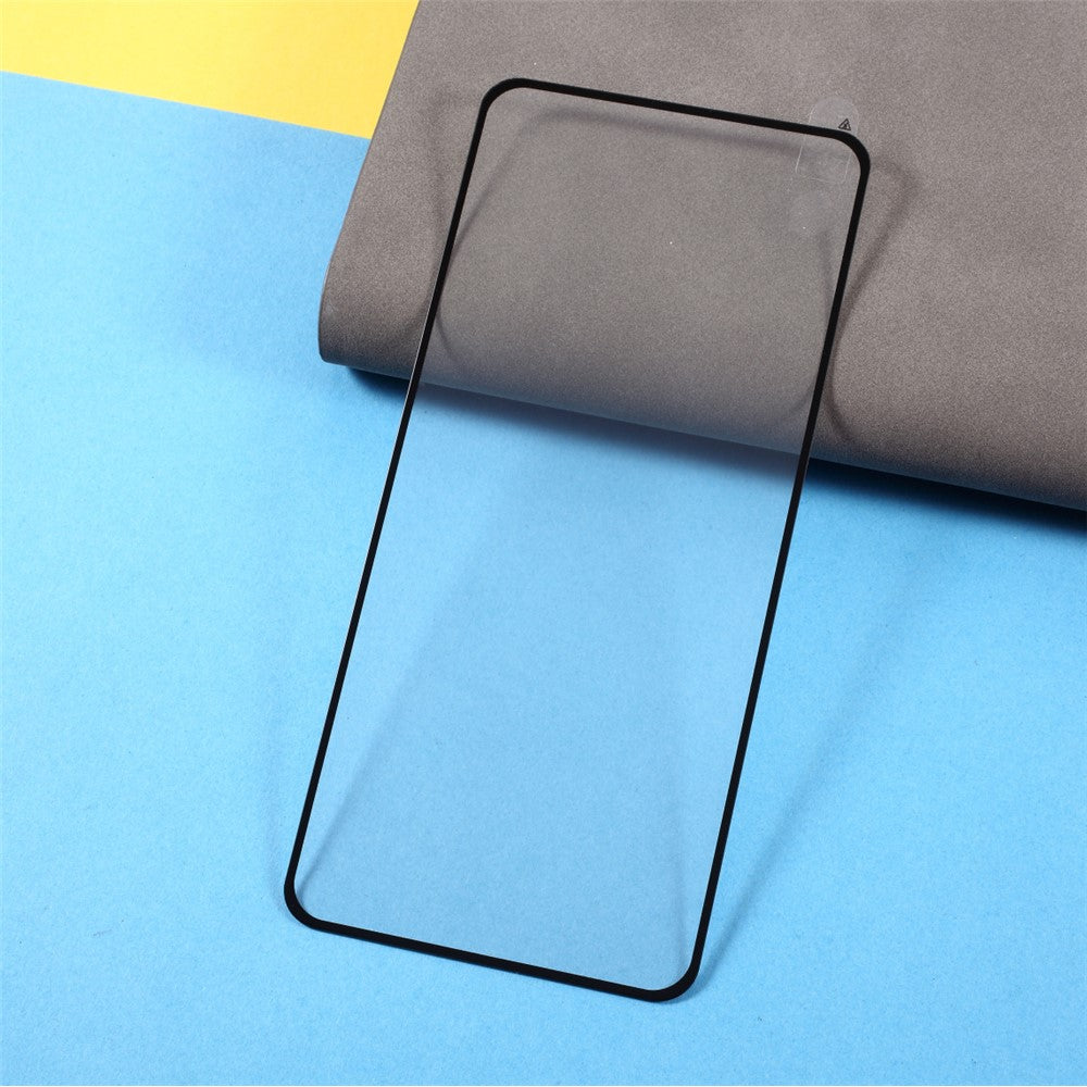 Heltäckande HD-härdat glasskärmskydd med heltäckande lim och silkestryck för Samsung Galaxy S21 4G/5G