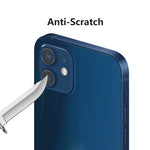 HAT PRINCE 2 Group/Set 0.2mm 9H 2.15D Arc Edges Tempered Glass Film Camera Lens Protector 2Pcs/Group for iPhone 12 / 12 mini