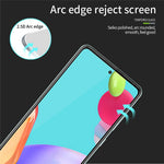 PINWUYO för Samsung Galaxy A52 4G/5G / A52s 5G Helhäftande Härdat Glas Film [Fingeravtrycksskyddande] [Explosionsskyddande]