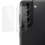 IMAK 2 st/pack för Samsung Galaxy S21 4G/5G 5G slitstark HD-glaslinsfilm