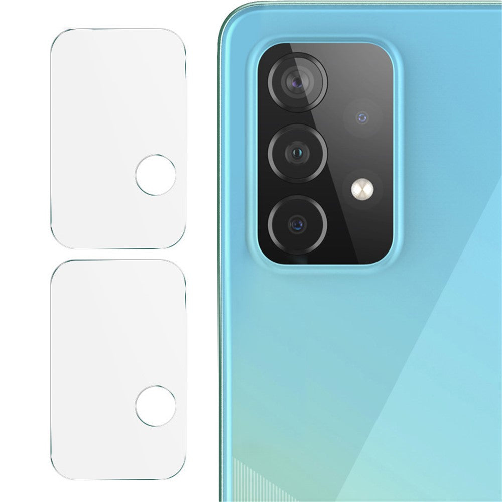 IMAK 2 stk/pakke Anti-ridse High Definition Glas Linsefilm til Samsung Galaxy A52 4G/5G / A52s 5G/A72 4G/5G