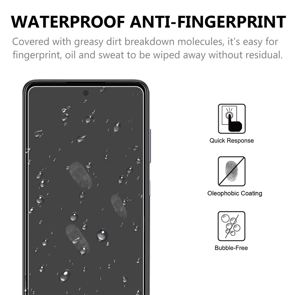 2.5D Arc Edge Good Quality Tempered Glass Film Screen Protector for Samsung Galaxy A52 4G/5G / A52s 5G