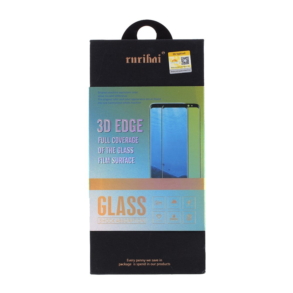 RURIHAI 3D-böjt helskärmsskydd i härdat glas [sidolim] för Samsung Galaxy S21 Ultra 5G