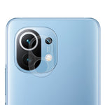 HAT PRINCE slidstærk kameralinsefilm til Xiaomi Mi 11, 0,2 mm, 9H, 2,15D buet kant, hærdet glasbeskyttelse