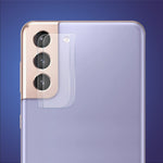 Samsung Galaxy S21 4G/5G HAT PRINCE 2 st/set kameralinsskydd Ultraklart 0,2 mm 9H 2,15D Arc Edge härdat glaskameralinsskyddsfilm
