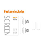 Samsung Galaxy S21 4G/5G HAT PRINCE 2 st/set kameralinsskydd Ultraklart 0,2 mm 9H 2,15D Arc Edge härdat glaskameralinsskyddsfilm