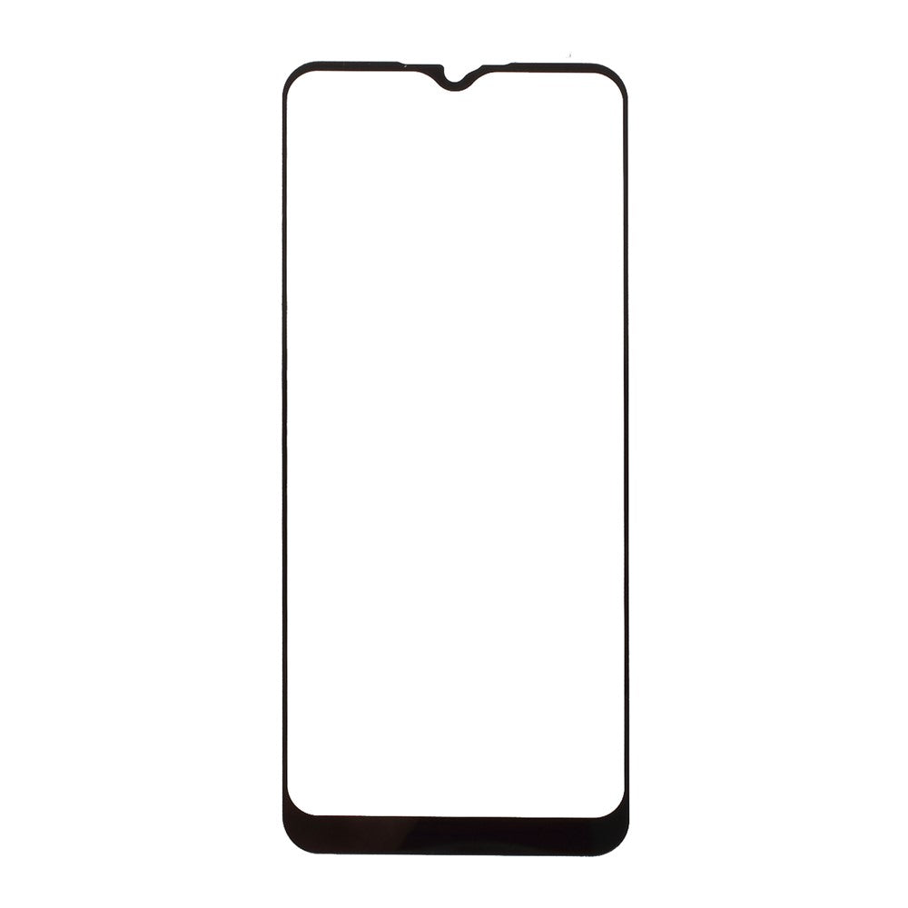 HD Hærdet Glas Silkeprint Fuld Dækning [Fuld Lim] Skærmbeskytter til Samsung Galaxy A02s (164.2mm) / Galaxy A02s (166.5mm)