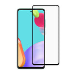 9D hærdet glas-skærmbeskyttelsesfilm med fuld lim til Samsung Galaxy A52 4G/5G / A52s 5G / A53 5G [Silketryk] [Fuld dækning]