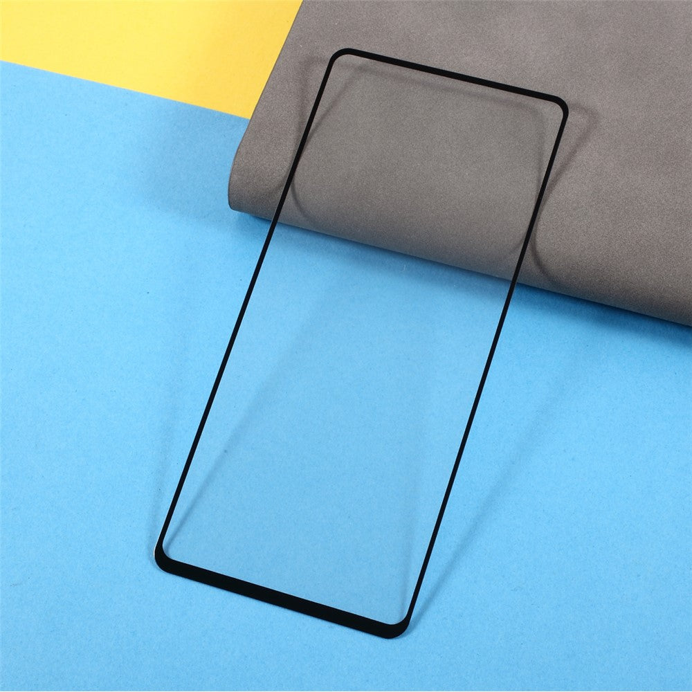 9D Fuld lim hærdet glas skærmbeskytterfilm til Samsung Galaxy A52 4G/5G / A52s 5G / A53 5G [Silketryk] [Fuld dækning]