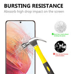 2.5D 9H Arc Edge Skärmskydd i härdat glas för Samsung Galaxy S21 4G/5G