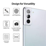 2.5D 9H Arc Edge Tempered Glass Screen Protector + Camera Lens Film Guard for Samsung Galaxy S21 4G/5G