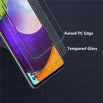 ENKAY HAT PRINCE Full Glue High Definition Anti-Drop Complete Screen Covering Tempered Glass Protector for Samsung Galaxy A52 4G / 5G / A52s 5G