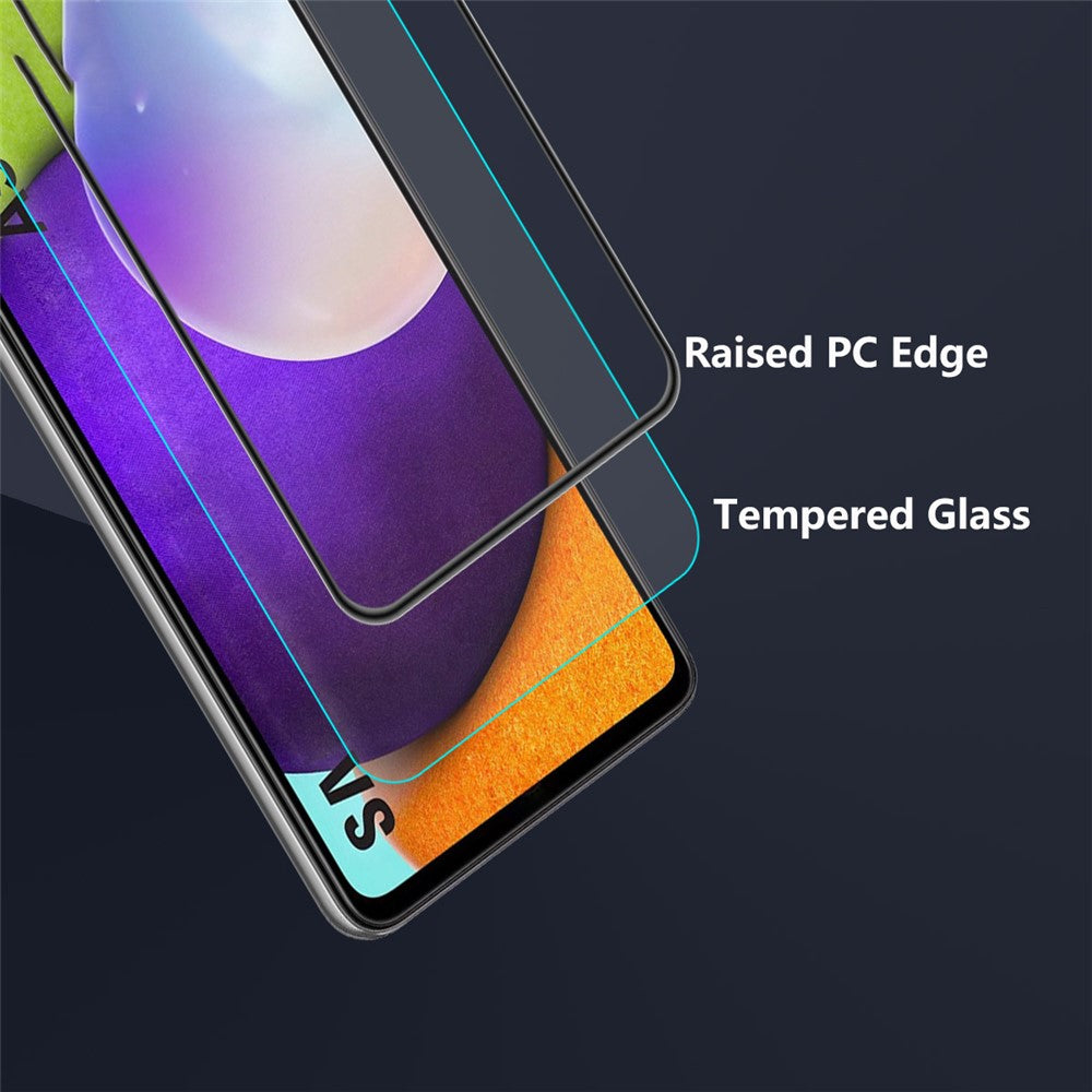 ENKAY HAT PRINCE Full Glue High Definition Anti-Drop Complete Screen Covering Tempered Glass Protector for Samsung Galaxy A52 4G / 5G / A52s 5G