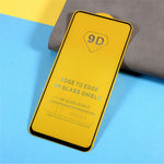 Silk Print Full Coverage Full Glue Tempered Glass Screen Guard Film for Xiaomi Redmi Note 9 5G / Xiaomi Redmi Note 9T 5G