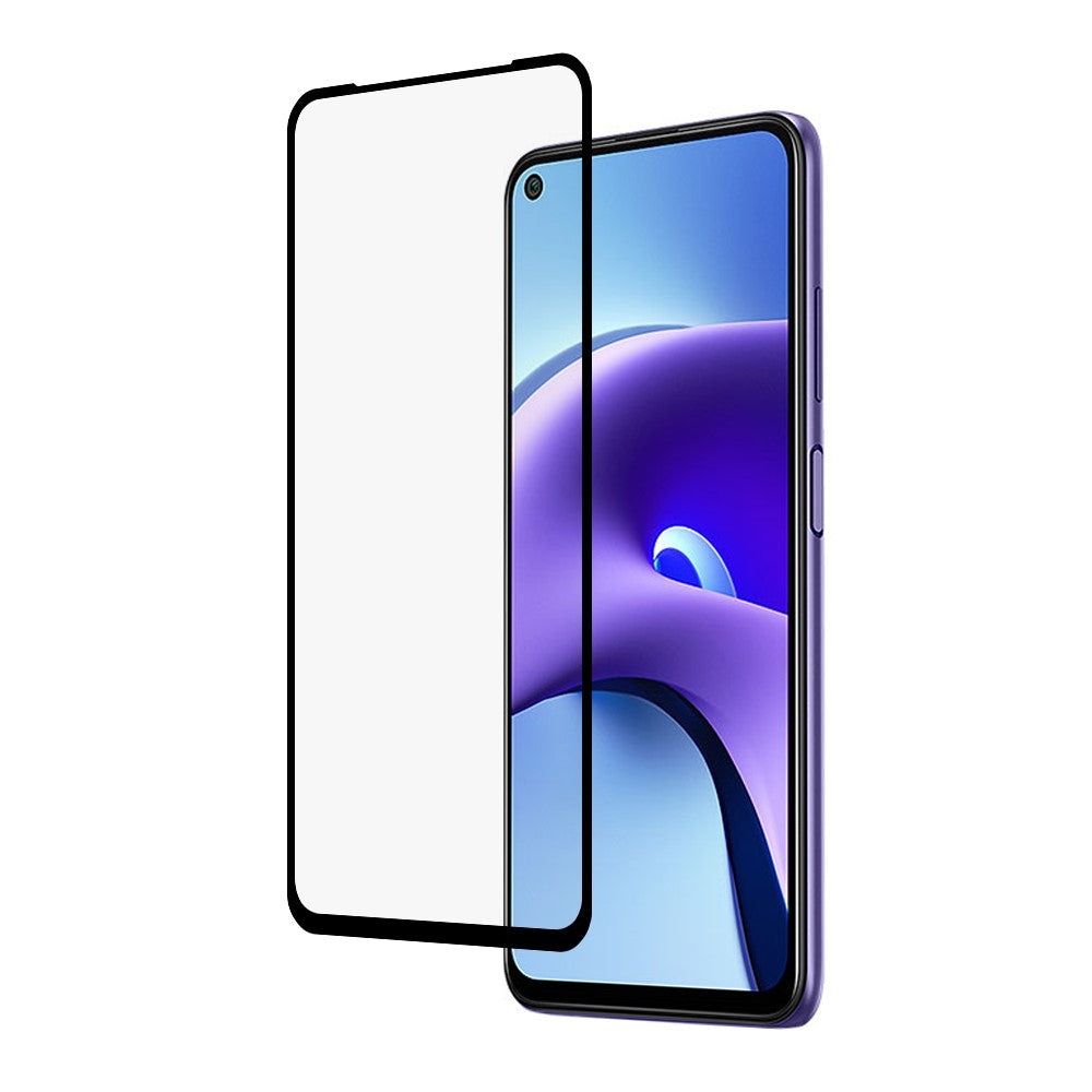 Helskärms silkestryck härdat glasskyddsfilm (hellim) för Xiaomi Redmi Note 9T 5G / Xiaomi Redmi Note 9 5G