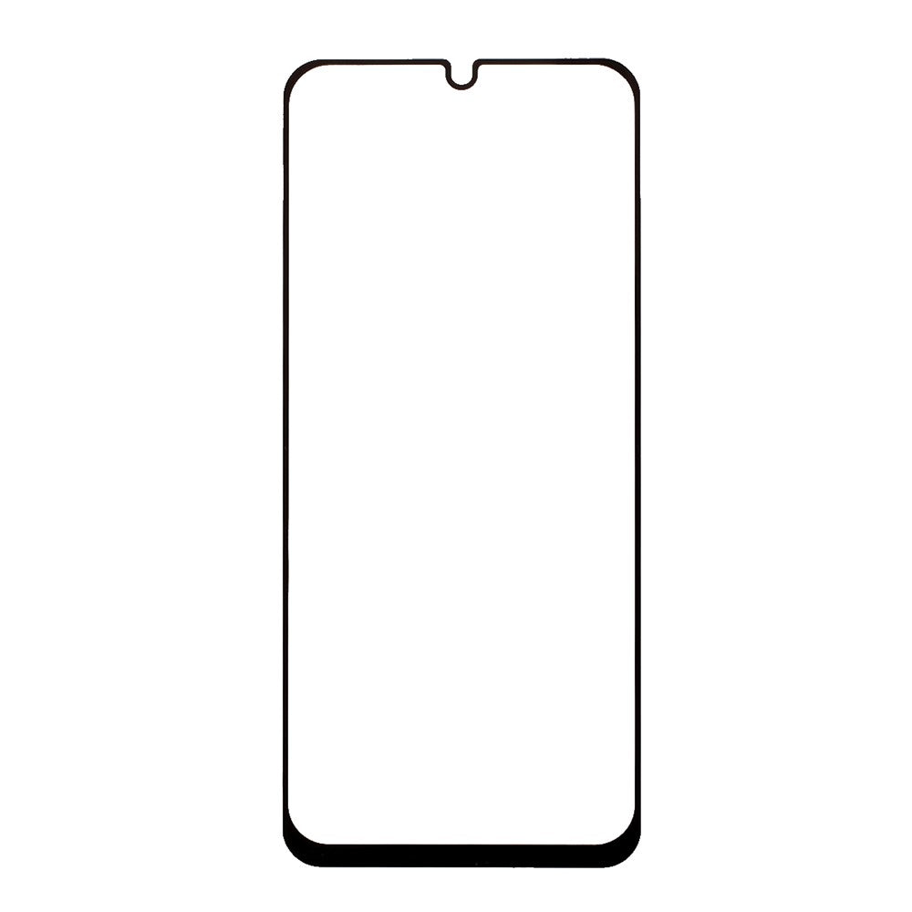 Komplett täckande silkestryck helhäftande härdat glasskärmskydd för Samsung Galaxy A31 / A22 4G / A32 4G (EU-version)