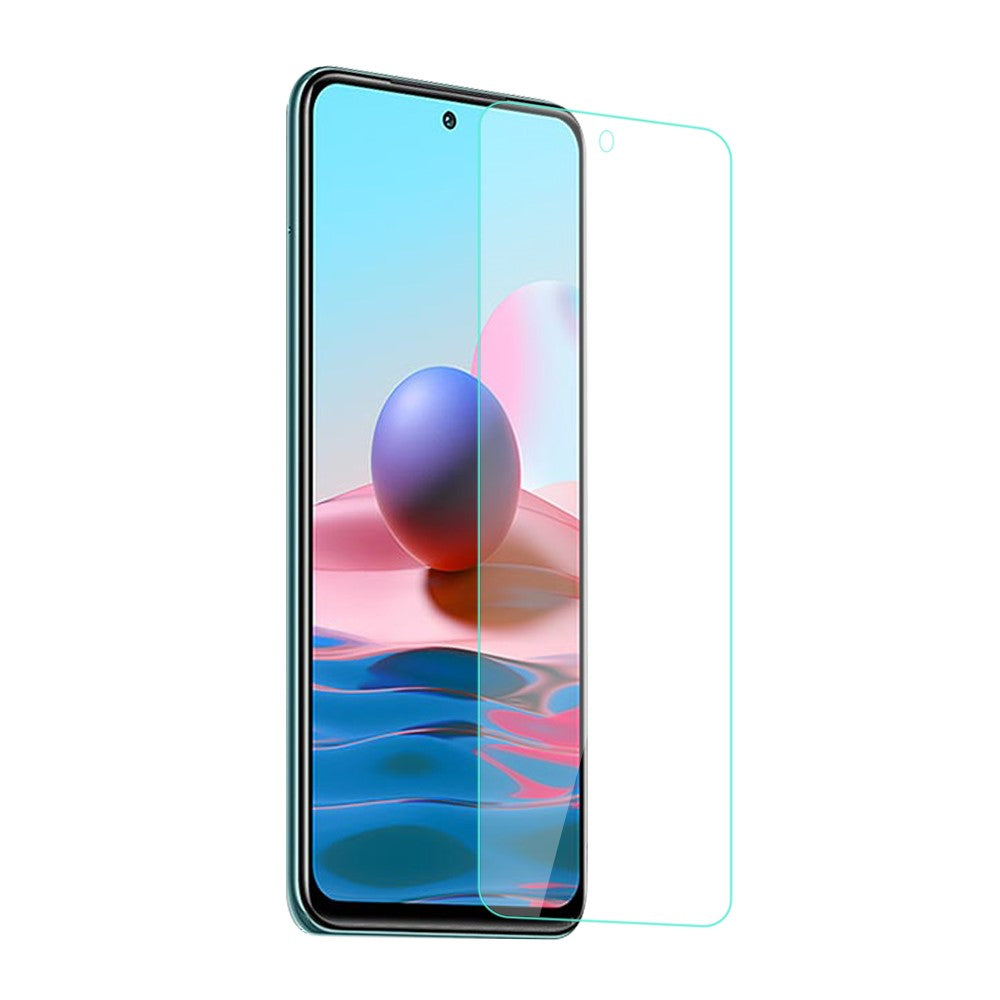 Xiaomi Poco M5s 4G / Redmi Note 10 4G / Note 10S 4G 0,3 mm bågformad kant härdat glas skärmskyddsfilm