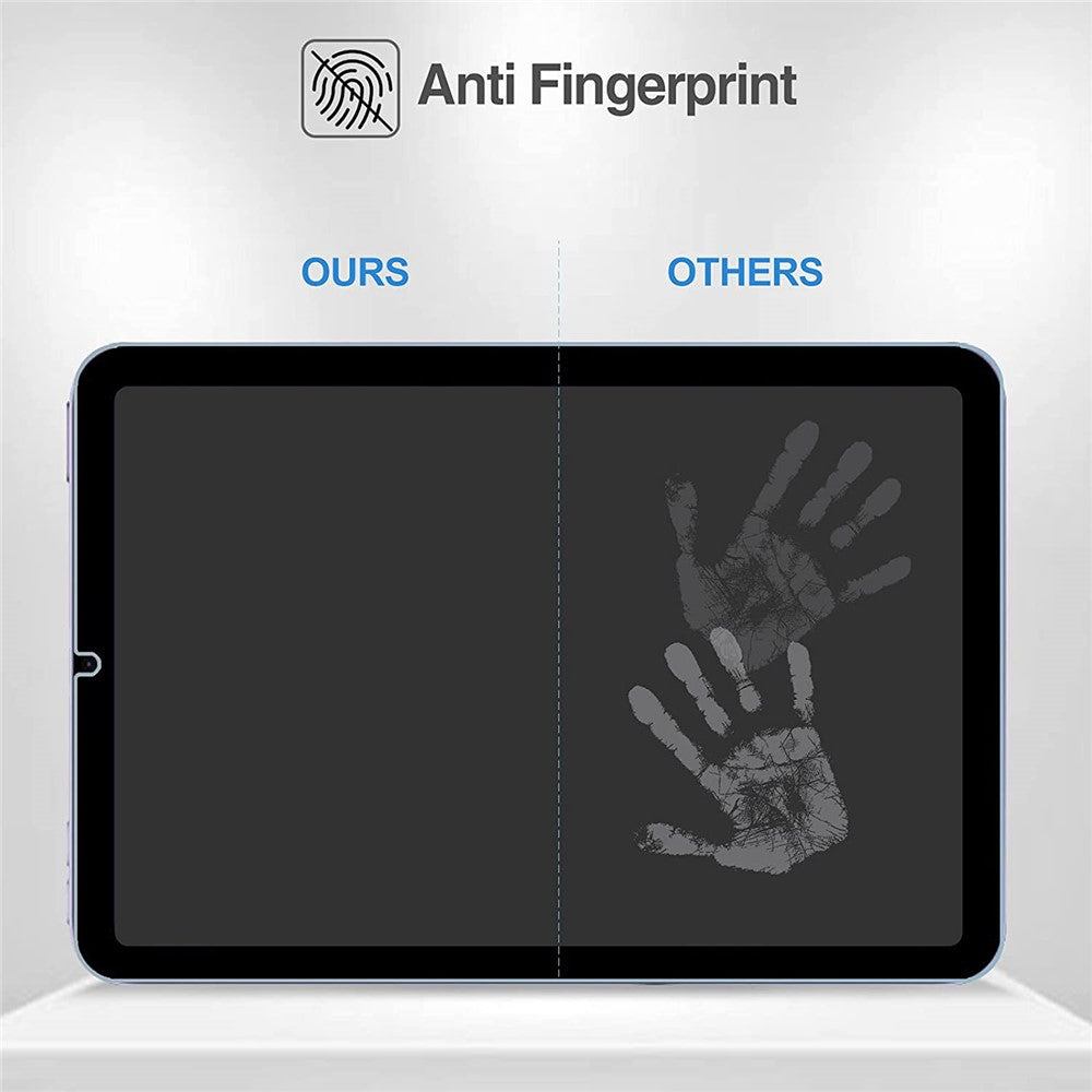 0,3 mm buet kant hærdet glas skærmbeskyttelsesfilm til iPad mini (2024) / mini (2021)