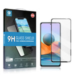 MOCOLO Full Glue Full Coverage Silk Printing Tempered Glass Screen Protector for Xiaomi Poco M5s 4G / Redmi Note 10 4G / Note 10S 4G