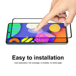 HAT PRINCE 2 Pieces Full Glue 0.26mm 9H 2.5D Anti-explosion Full Coverage Screen Protector for Samsung Galaxy F62 / M62