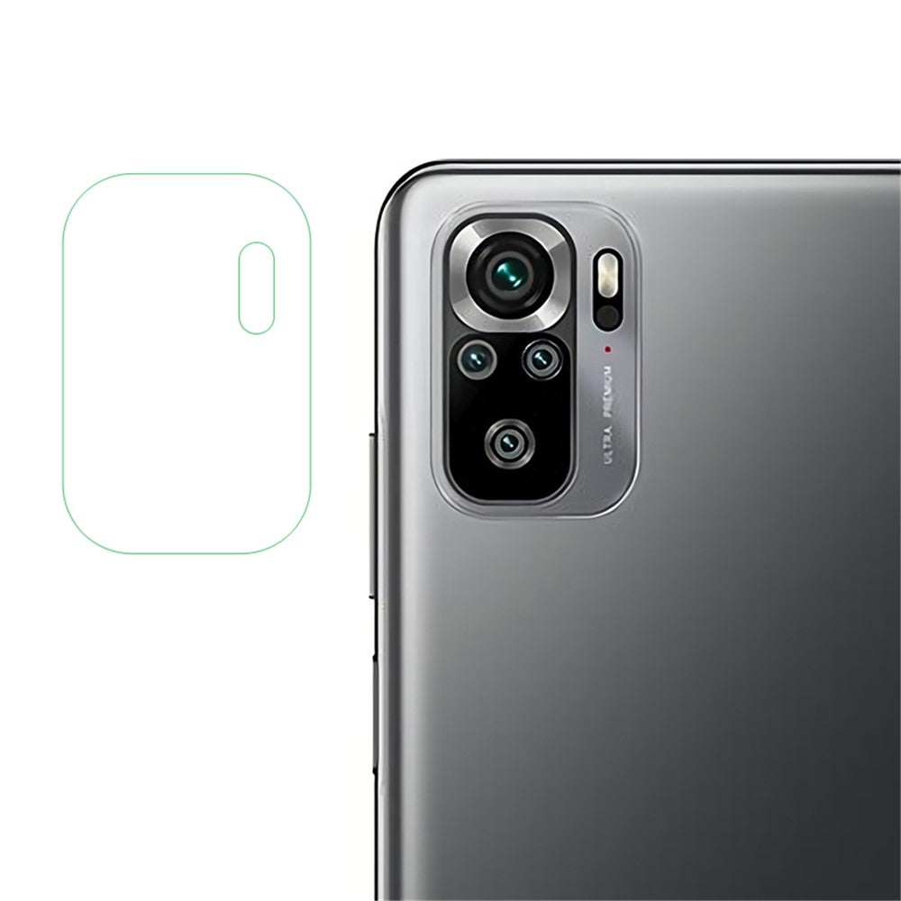 Genomskinlig härdad glaskameralinsskyddsfilm för Xiaomi Redmi Note 10S