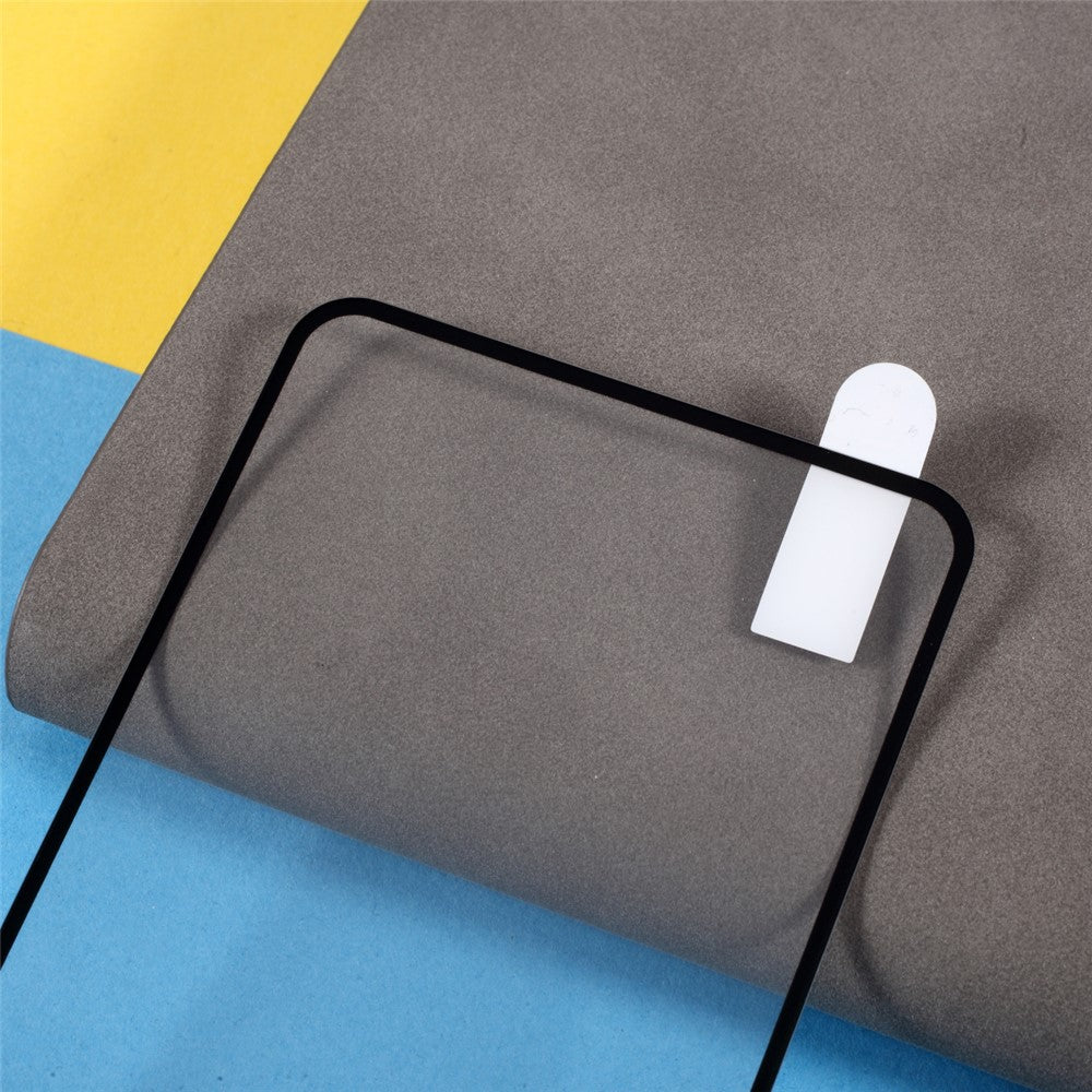 Anti-Explosion Full Coverage Silk Printing Full Glue Tempered Glass Screen Protector for Xiaomi Redmi K40 / Xiaomi Redmi K40 Pro
