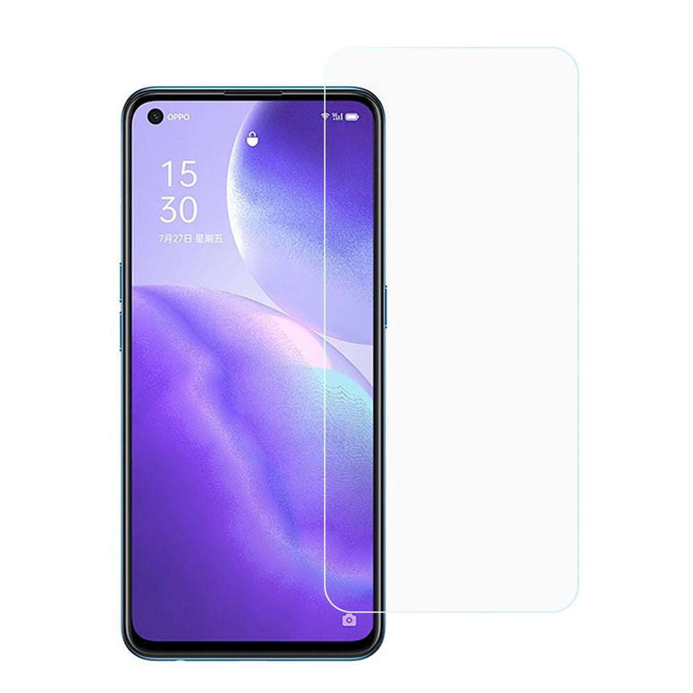 0,3 mm Arc Edge Ultra Clear Härdat Glas Skärmskyddsfilm för Oppo Find X3 Lite/Reno5 5G/Reno5 4G/Reno5 K