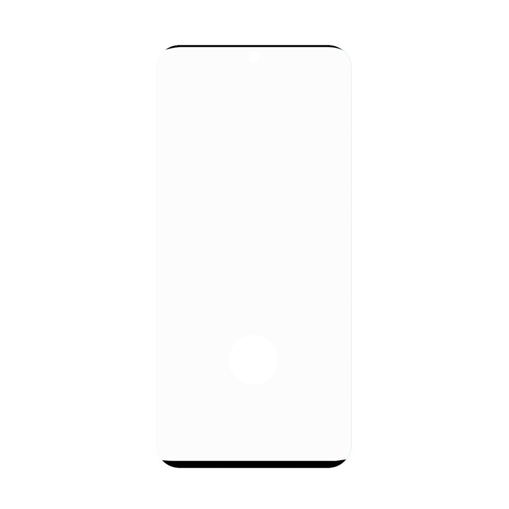 RURIHAI 3D-böjd sidoskyddsfilm i härdat glas med helskärm [fingeravtrycksigenkänning] för Samsung Galaxy S21 Ultra 5G