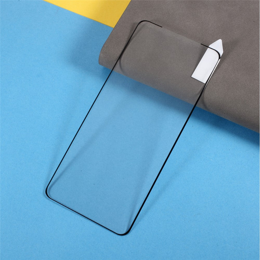 RURIHAI 3D-böjd helhäftande härdat glasskärmskydd [fingeravtrycksigenkänning] för Samsung Galaxy S21 Ultra 5G
