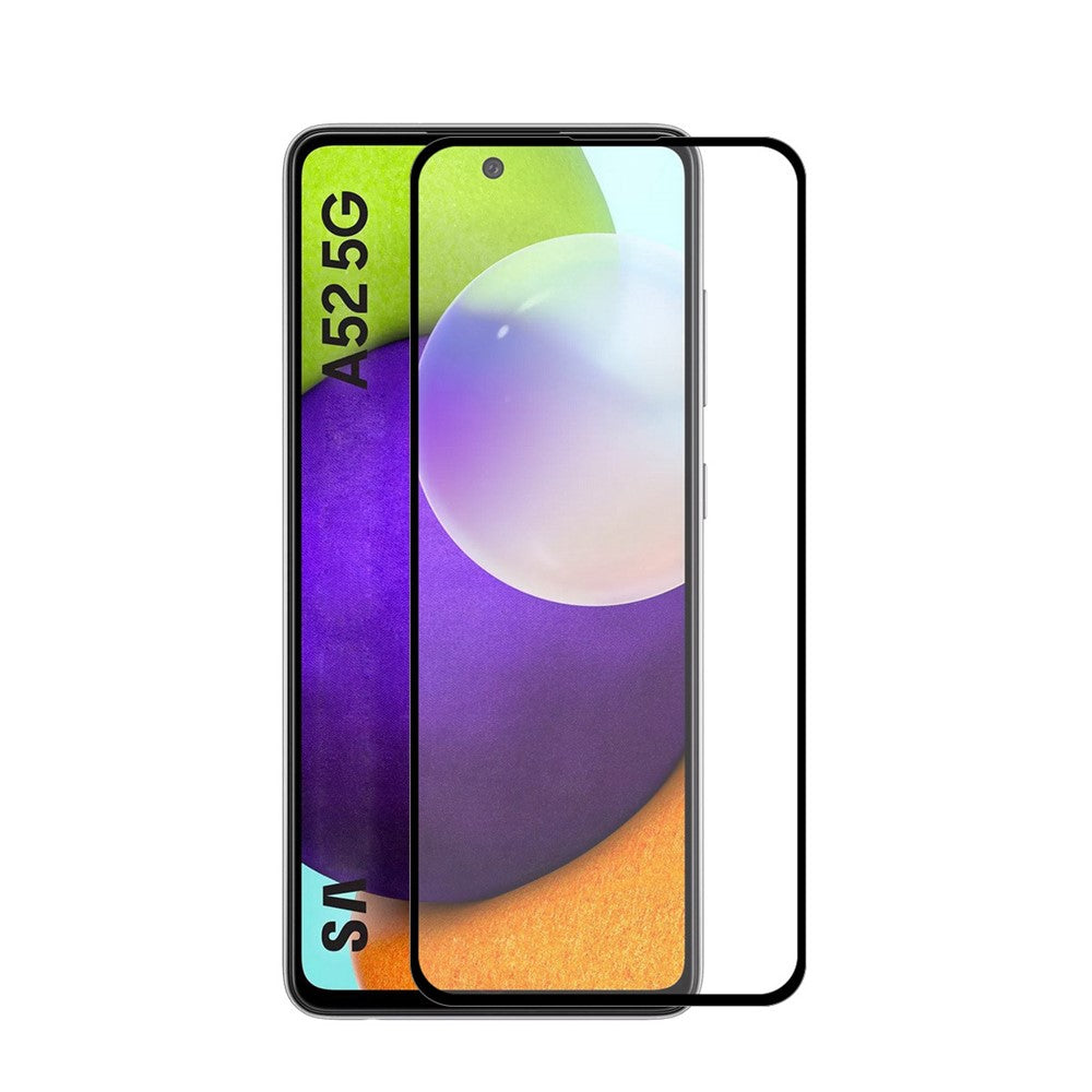 ENKAY HAT PRINCE [Full Glue] [Full Coverage] 0.26mm 9H 2.5D Tempered Glass Screen Protector for Samsung Galaxy A52 4G / 5G / A52s 5G