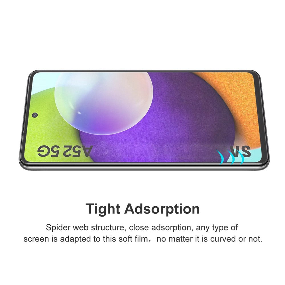 ENKAY HAT PRINCE Hydrogel Film 3D Fuld Skærmdækning Selvreparerende Hydro-koagulerende Skærmbeskyttelsesfilm til Samsung Galaxy A52 4G / 5G / A52s 5G