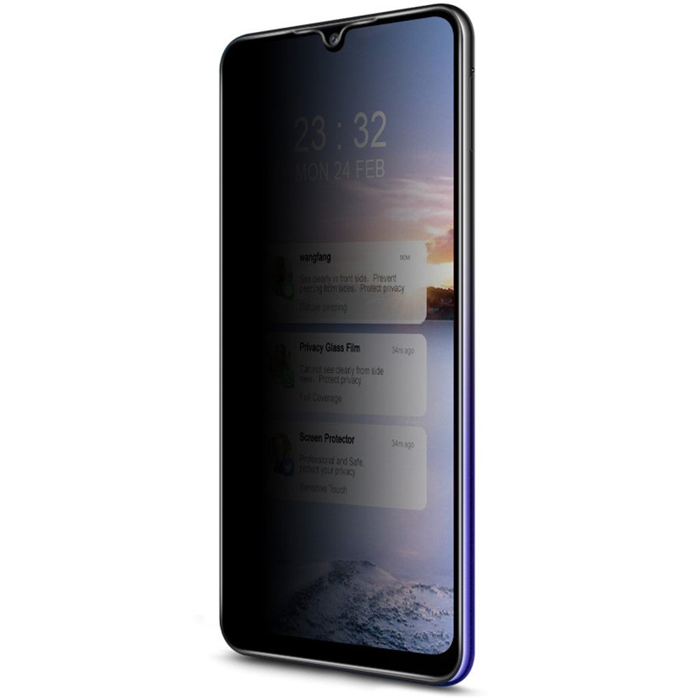 IMAK Anti-Peep 9H-hårdhet Härdat Glasskydd för Samsung Galaxy A32 4G