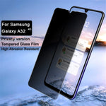 IMAK Anti-Peep 9H-hårdhet Härdat Glasskydd för Samsung Galaxy A32 4G