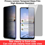 IMAK Anti-Peep 9H-hårdhet Härdat Glasskydd för Samsung Galaxy A32 4G