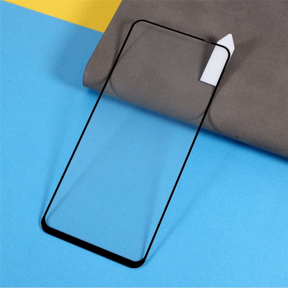 RURIHAI for Xiaomi Redmi Note 10S Tempered Glass Full Screen Protector [2.5D] [Solid Defense]