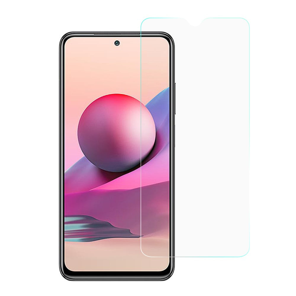0,25 mm Arc Edge härdat glas skärmskydd för Xiaomi Redmi Note 10S / Redmi Note 10 4G / Poco M5s 4G