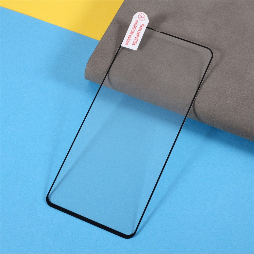 Full Size Coverage Full Glue Silk Print Tempered Glass Screen Protector for Xiaomi Redmi Note 10 Pro