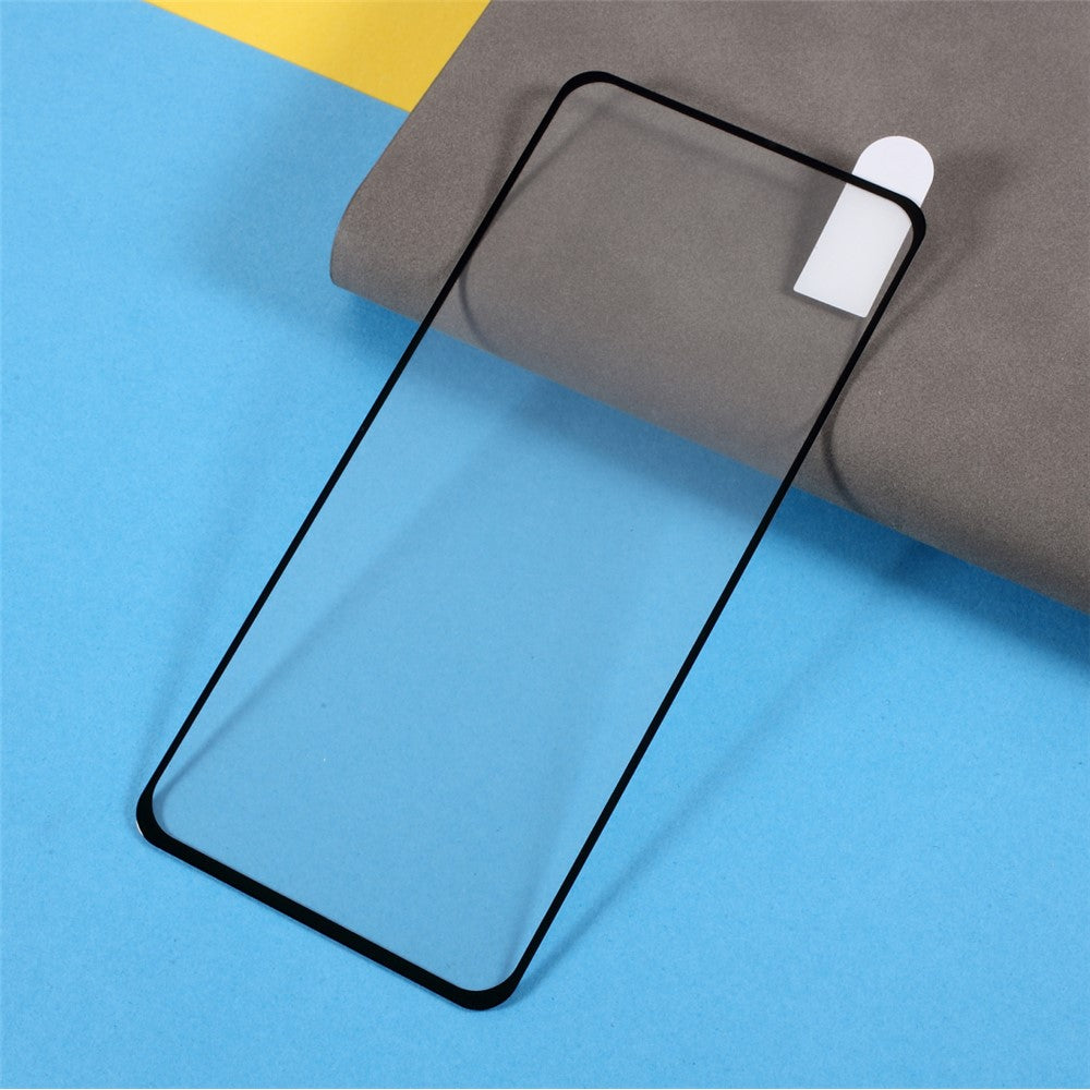 Helhäftande härdat glasskärmfilm i full storlek för Oppo Find X3 Lite/Reno5 5G/Reno5 4G/Reno5 K