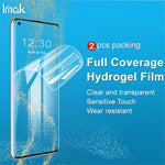 IMAK 2 stk./sæt TPU hydrogelfilm III Fuld dækning Film Anti-ridse HD skærmbeskytter til OnePlus 9 Pro/10 Pro