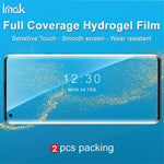 IMAK 2 stk./sæt TPU hydrogelfilm III Fuld dækning Film Anti-ridse HD skærmbeskytter til OnePlus 9 Pro/10 Pro